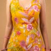 Preeti (Mustard, Halter Neck)