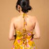 Preeti (Mustard, Halter Neck)