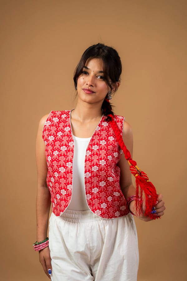 Laligurash Red (Waist Coat)