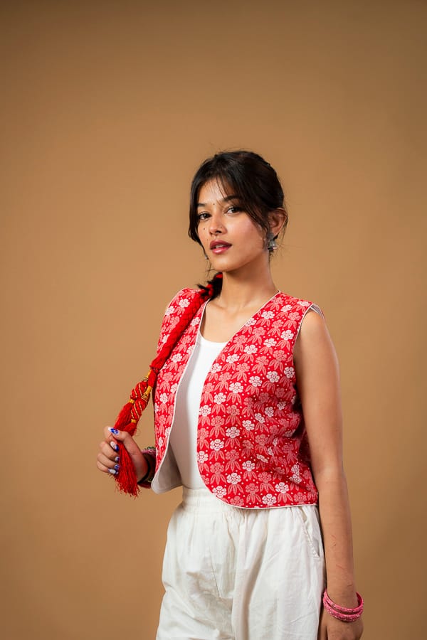 Laligurash Red (Waist Coat)