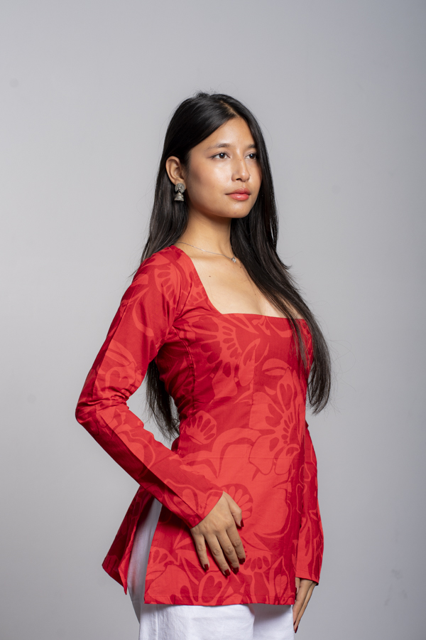 Maya (Red Kurthi )