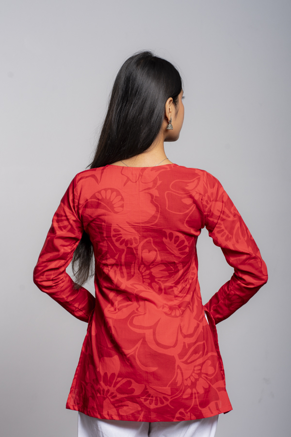 Maya (Red Kurthi )