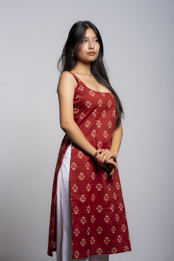 Shree (Maroon lace)