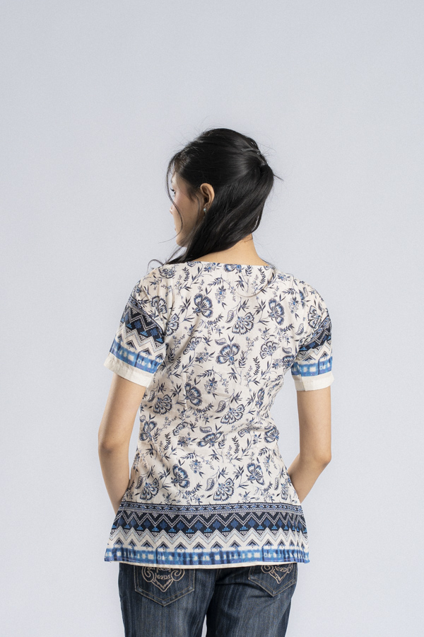 Oshi ( Blue-White )