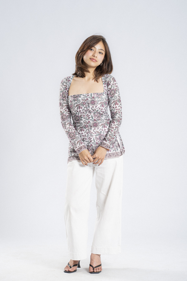 Noor (Full Sleeve Square Neck)