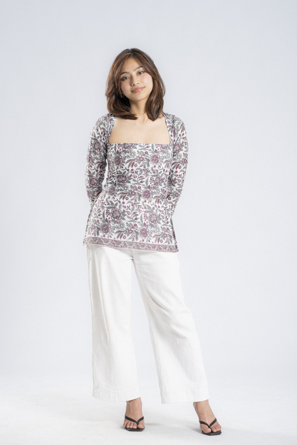 Noor (Full Sleeve Square Neck)