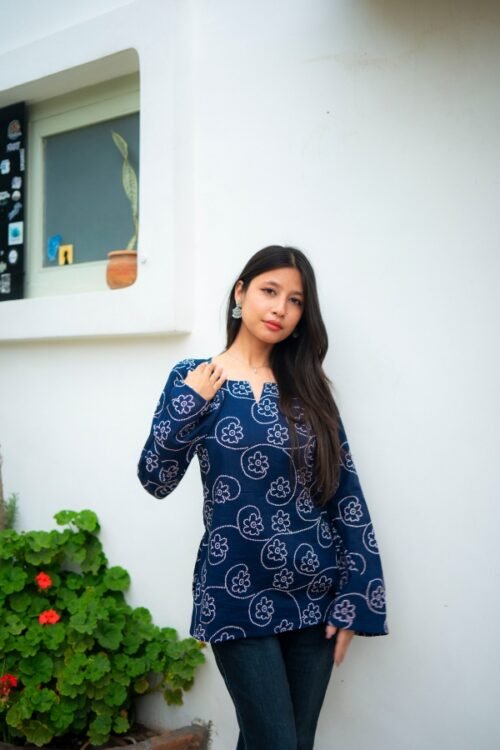 1 Hema ( Blue Floral )
