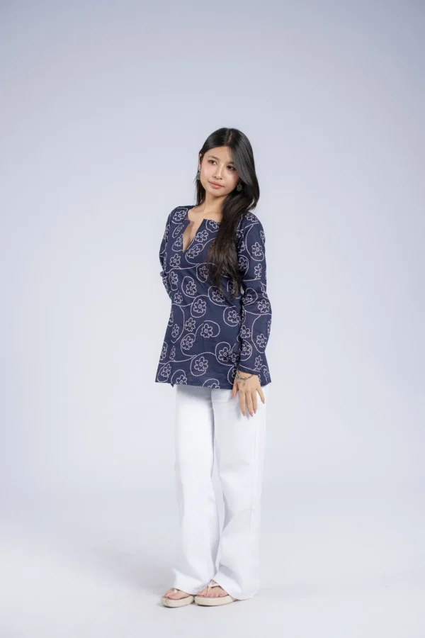 ⁠Hema ( Blue Floral )