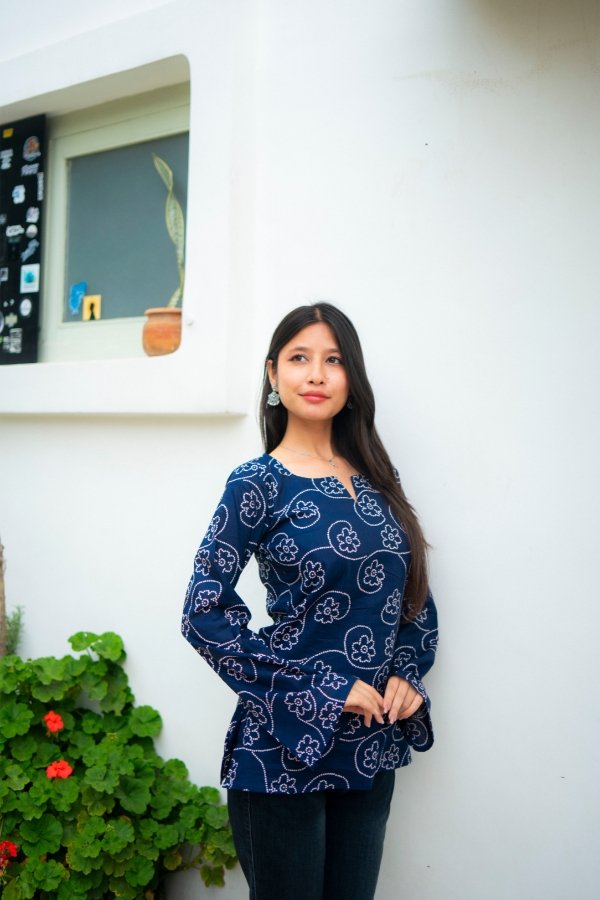 2 Hema ( Blue Floral )