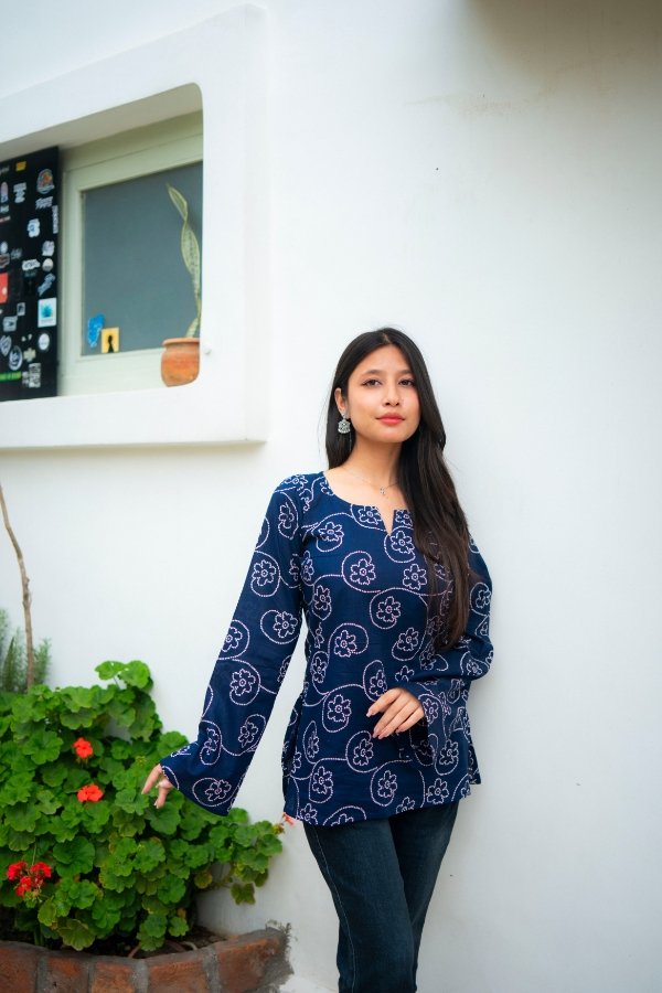 3 Hema ( Blue Floral )