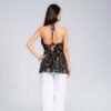 DSC07741 Kajal - Black Halter Neck
