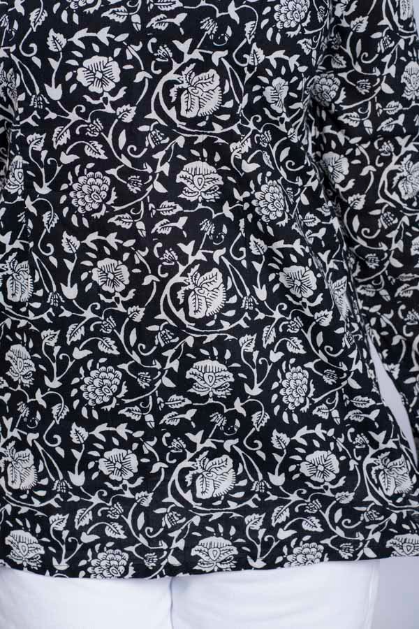 DSC07935 Dripti ( Black Floral )