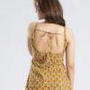 Tikki (Yellow Open Back Single Strap Top)