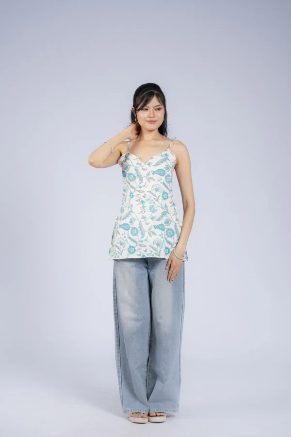096 Lia (Single Strap Summer Kurti)