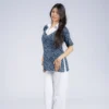 Annie (Blue & White Semi-Formal Kurti )