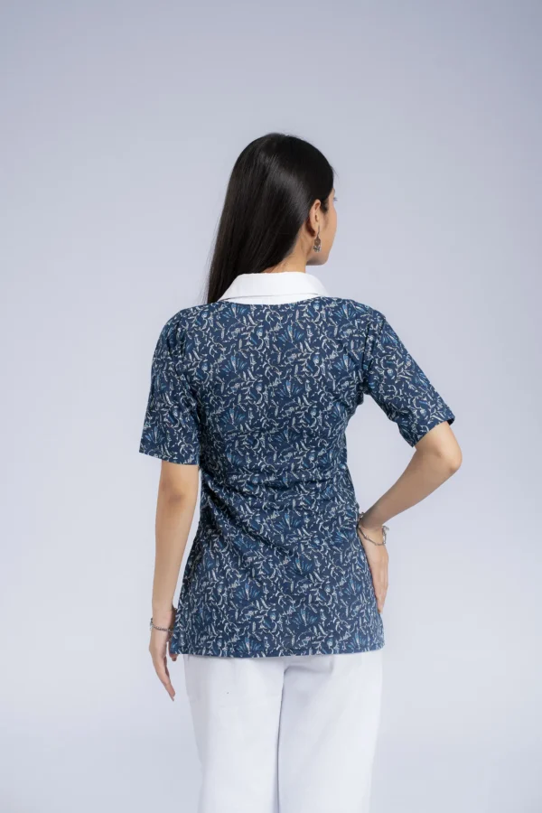 Annie (Blue & White Semi-Formal Kurti )