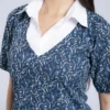 Annie (Blue & White Semi-Formal Kurti )