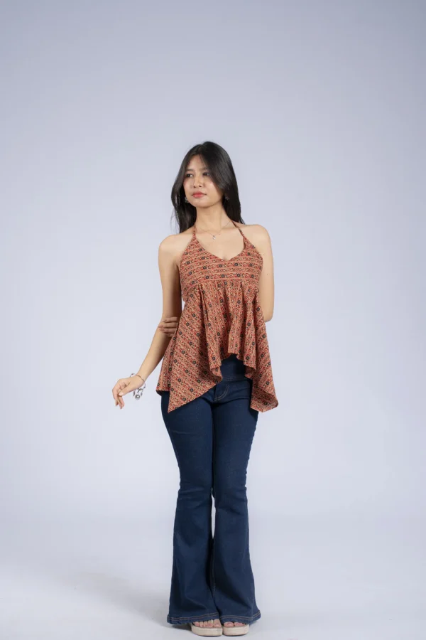 Gungun (Halter Peplum Top)