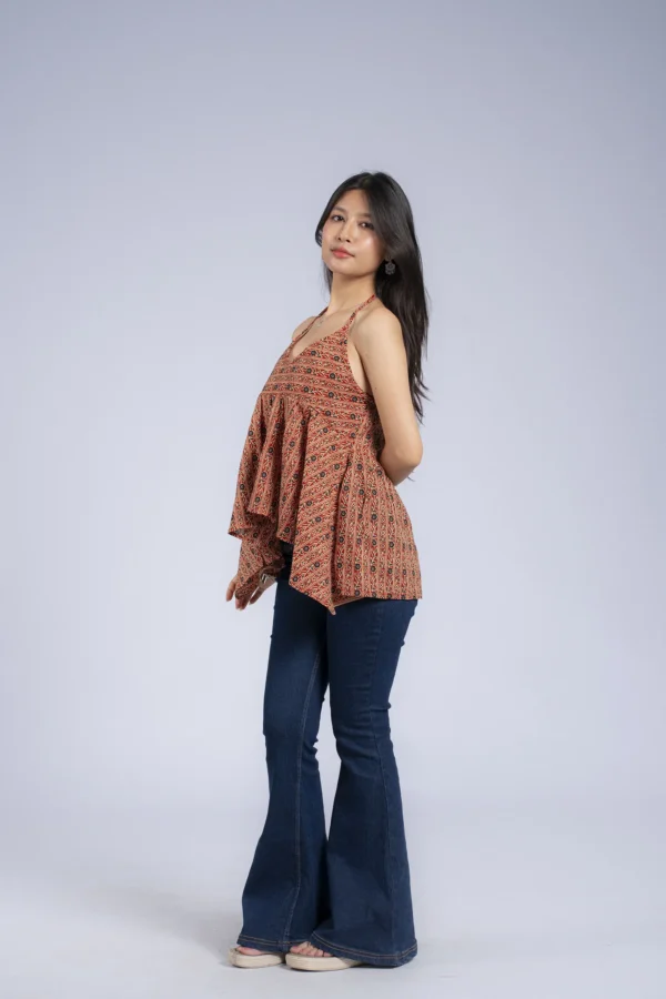 Gungun (Halter Peplum Top)