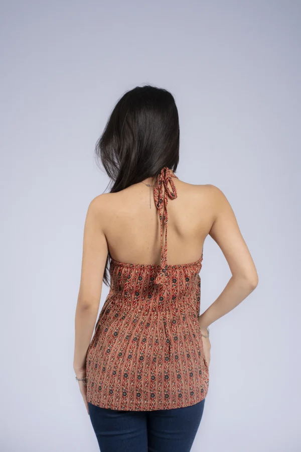 Gungun (Halter Peplum Top)