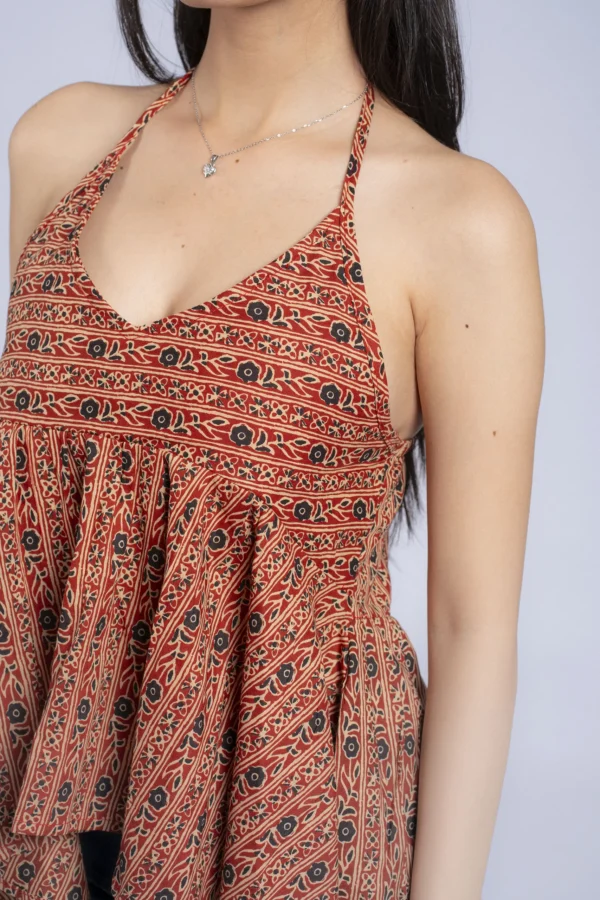 Gungun (Halter Peplum Top)