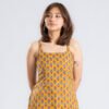 DSC05780 Tikki (Yellow Open Back Single Strap Top)