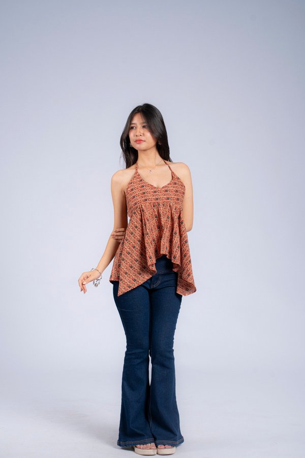 DSC08453 Gungun (Halter Peplum Top)