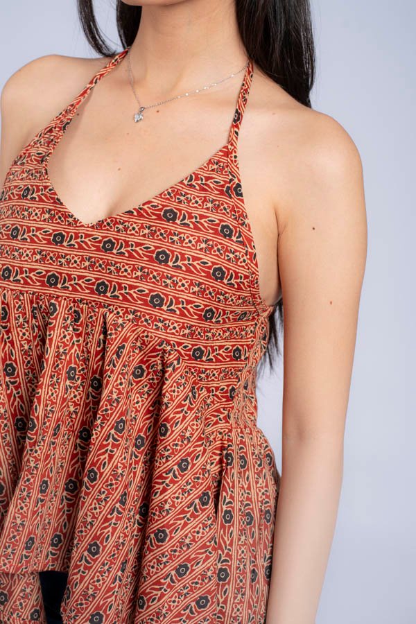 DSC08479 Gungun (Halter Peplum Top)