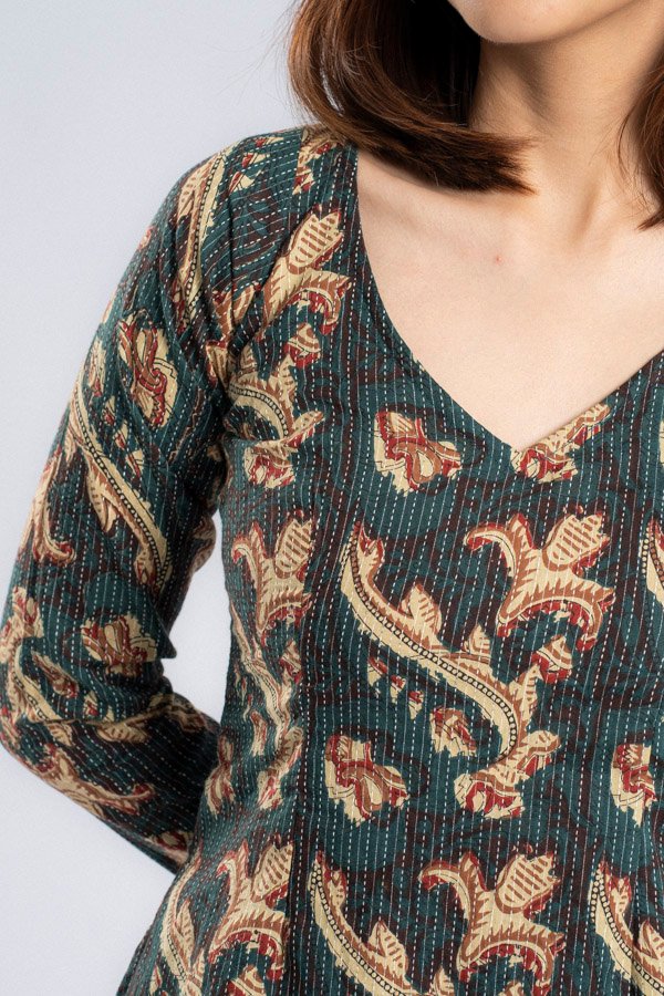 Luhi (V-Neck Full Sleeve)
