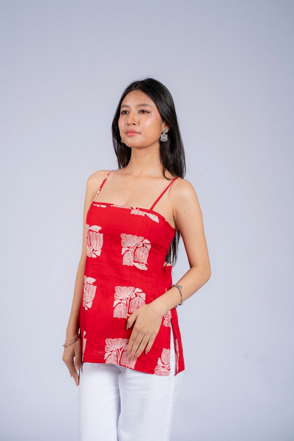 DSC07798 Riya (Red Single-Strap)