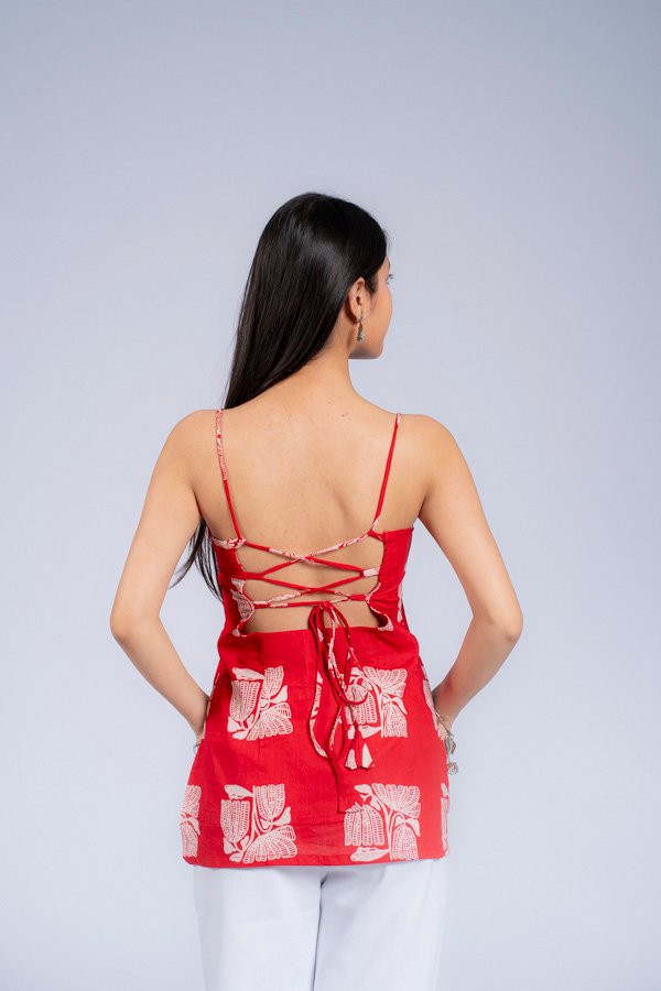 DSC07808 Riya (Red Single-Strap)