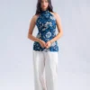 Lea ( Blue-Halter Neck )