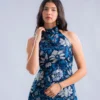 Lea ( Blue-Halter Neck )