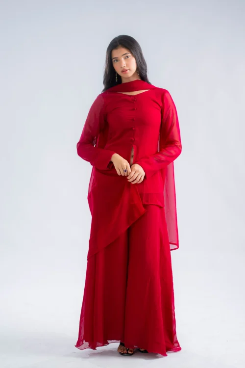 030 Ishani Set ( Wine )