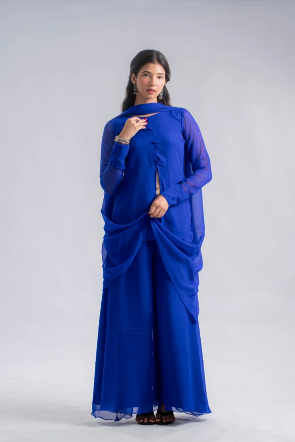Ishani Set ( Royal Blue )