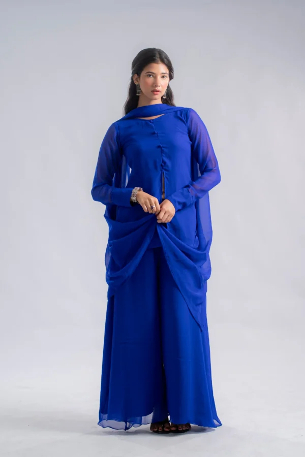 Ishani Set ( Royal Blue )