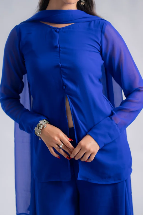 Ishani Set ( Royal Blue )